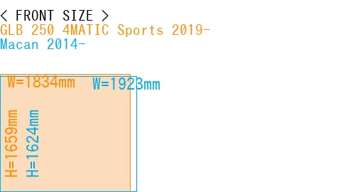 #GLB 250 4MATIC Sports 2019- + Macan 2014-